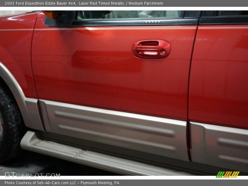 Laser Red Tinted Metallic / Medium Parchment 2003 Ford Expedition Eddie Bauer 4x4