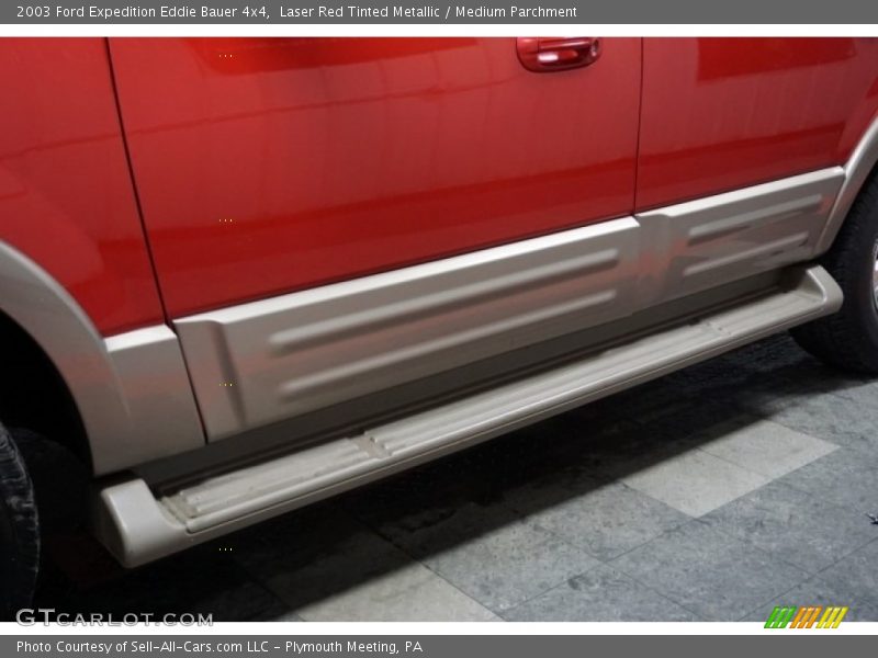 Laser Red Tinted Metallic / Medium Parchment 2003 Ford Expedition Eddie Bauer 4x4