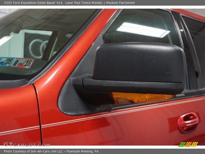 Laser Red Tinted Metallic / Medium Parchment 2003 Ford Expedition Eddie Bauer 4x4