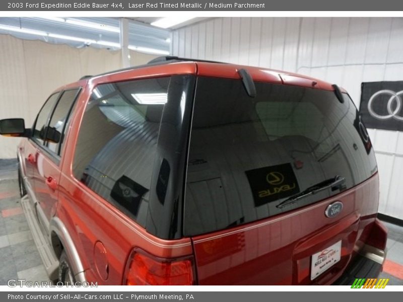 Laser Red Tinted Metallic / Medium Parchment 2003 Ford Expedition Eddie Bauer 4x4