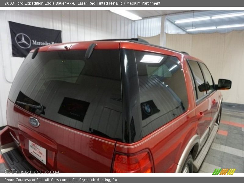 Laser Red Tinted Metallic / Medium Parchment 2003 Ford Expedition Eddie Bauer 4x4