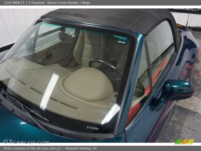 Boston Green Metallic / Beige 1999 BMW Z3 2.3 Roadster