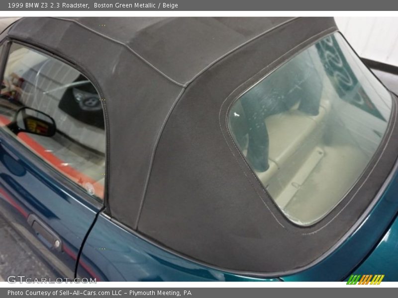 Boston Green Metallic / Beige 1999 BMW Z3 2.3 Roadster