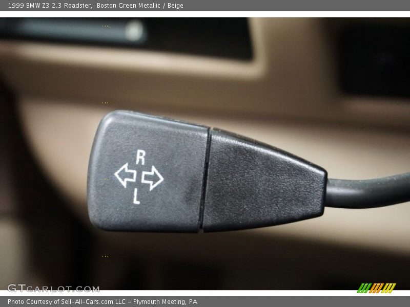 Boston Green Metallic / Beige 1999 BMW Z3 2.3 Roadster