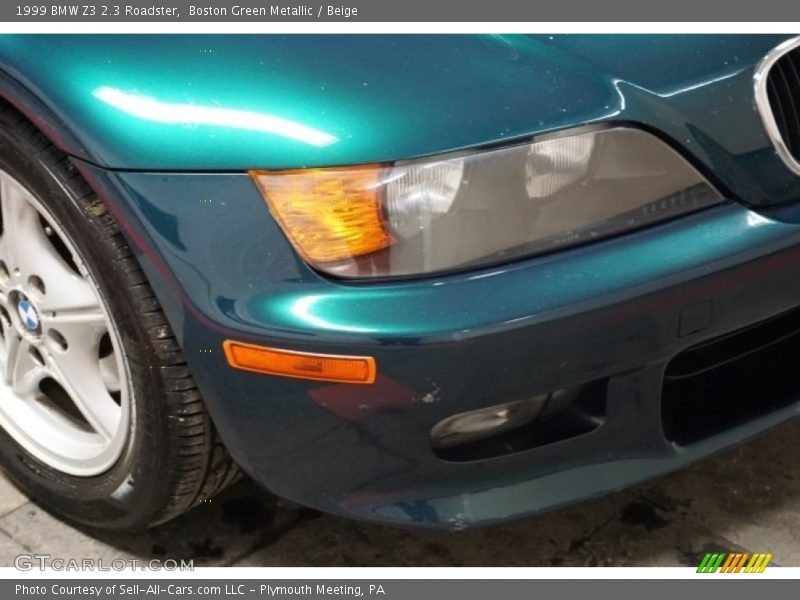 Boston Green Metallic / Beige 1999 BMW Z3 2.3 Roadster