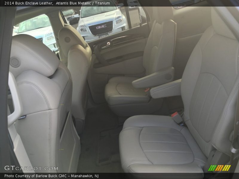 Atlantis Blue Metallic / Titanium 2014 Buick Enclave Leather