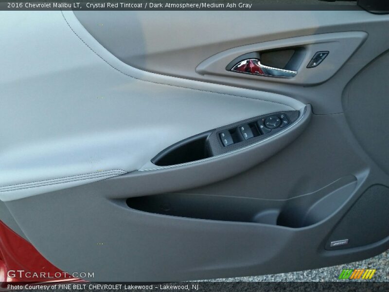 Crystal Red Tintcoat / Dark Atmosphere/Medium Ash Gray 2016 Chevrolet Malibu LT