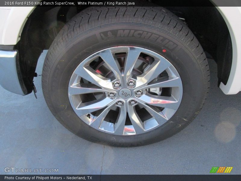White Platinum / King Ranch Java 2016 Ford F150 King Ranch SuperCrew