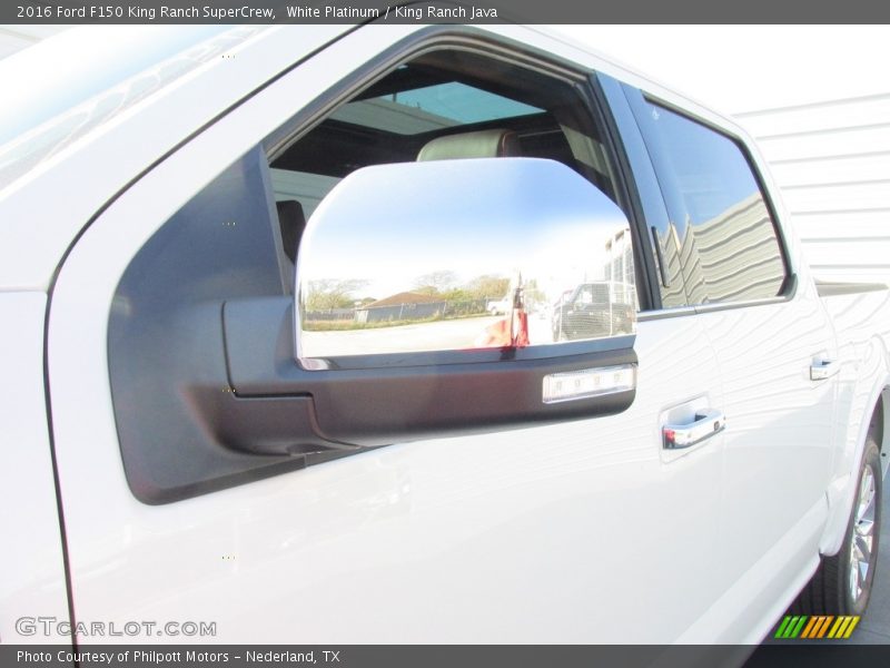 White Platinum / King Ranch Java 2016 Ford F150 King Ranch SuperCrew