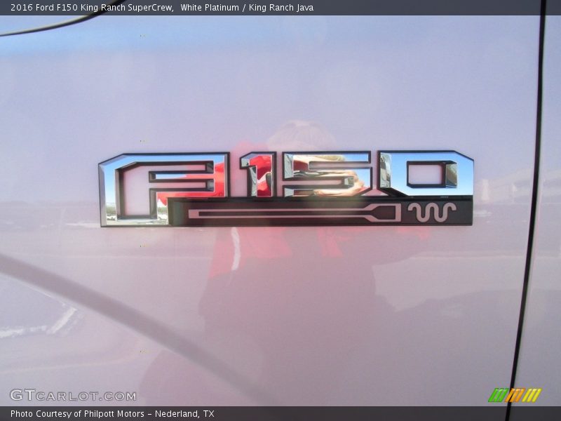 White Platinum / King Ranch Java 2016 Ford F150 King Ranch SuperCrew