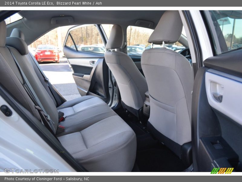 Blizzard Pearl White / Ash 2014 Toyota Corolla LE Eco