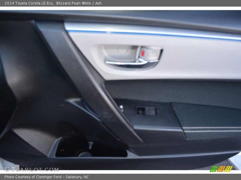 Blizzard Pearl White / Ash 2014 Toyota Corolla LE Eco