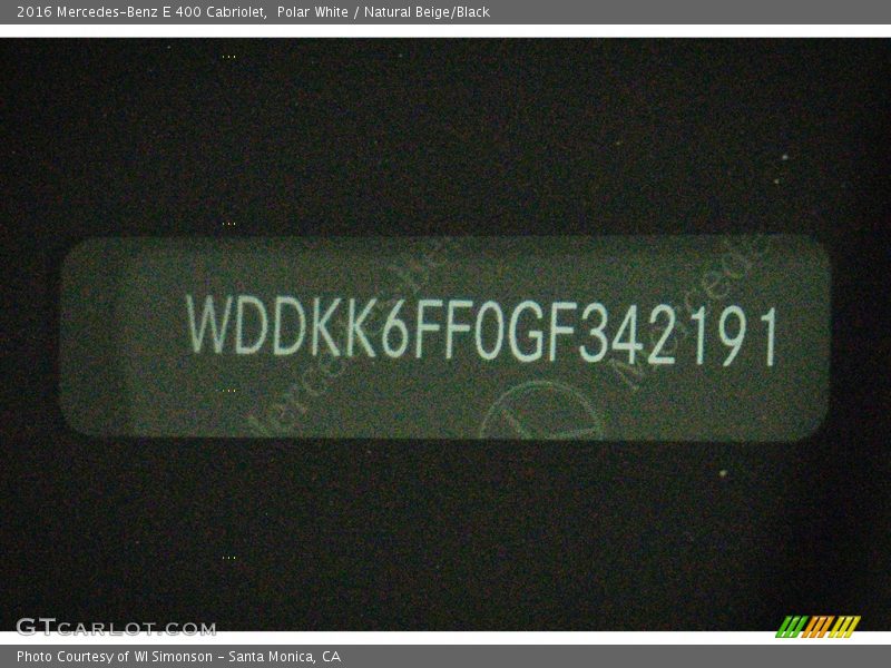Polar White / Natural Beige/Black 2016 Mercedes-Benz E 400 Cabriolet