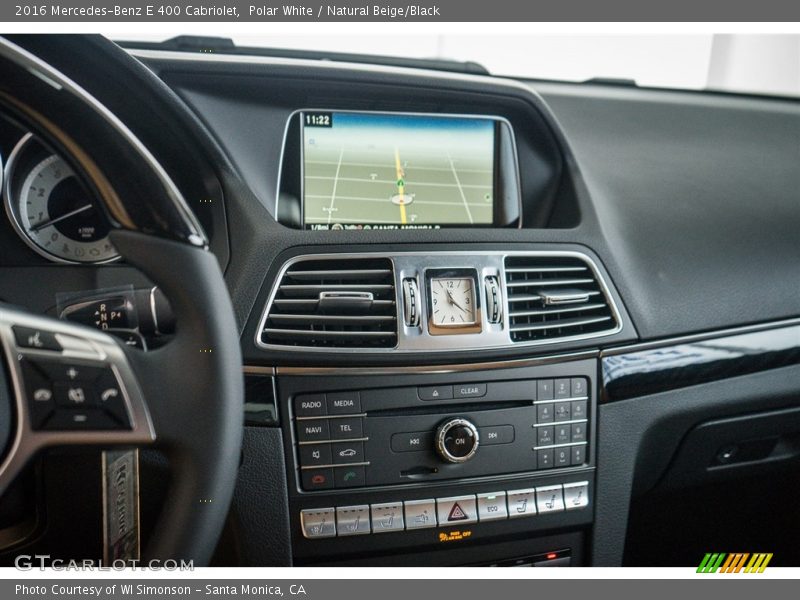 Polar White / Natural Beige/Black 2016 Mercedes-Benz E 400 Cabriolet
