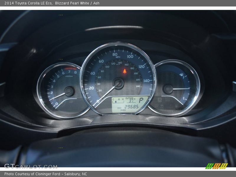 Blizzard Pearl White / Ash 2014 Toyota Corolla LE Eco