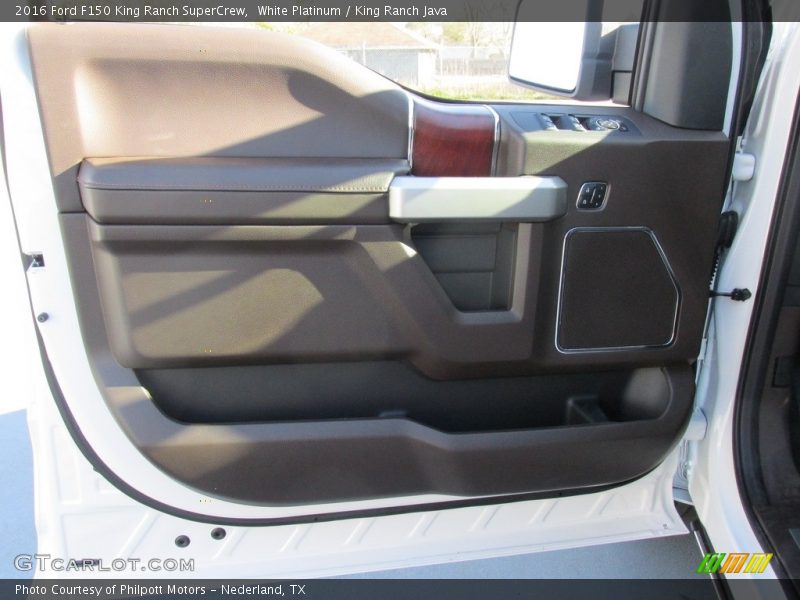 White Platinum / King Ranch Java 2016 Ford F150 King Ranch SuperCrew
