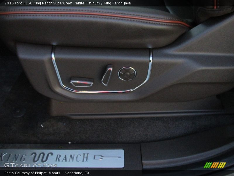 White Platinum / King Ranch Java 2016 Ford F150 King Ranch SuperCrew