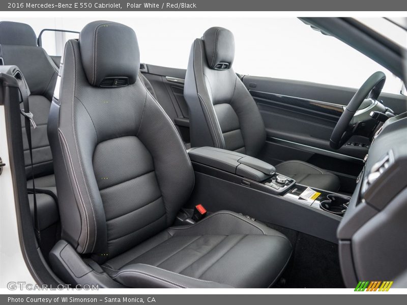 Front Seat of 2016 E 550 Cabriolet