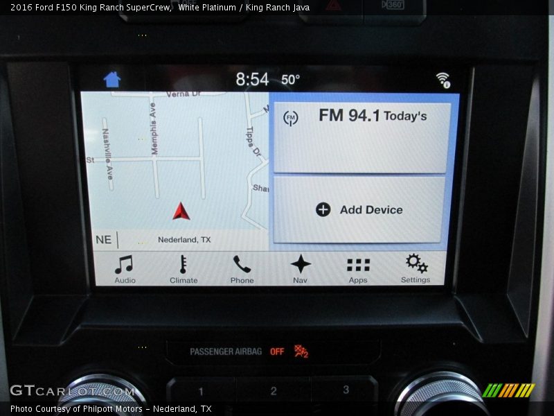 White Platinum / King Ranch Java 2016 Ford F150 King Ranch SuperCrew