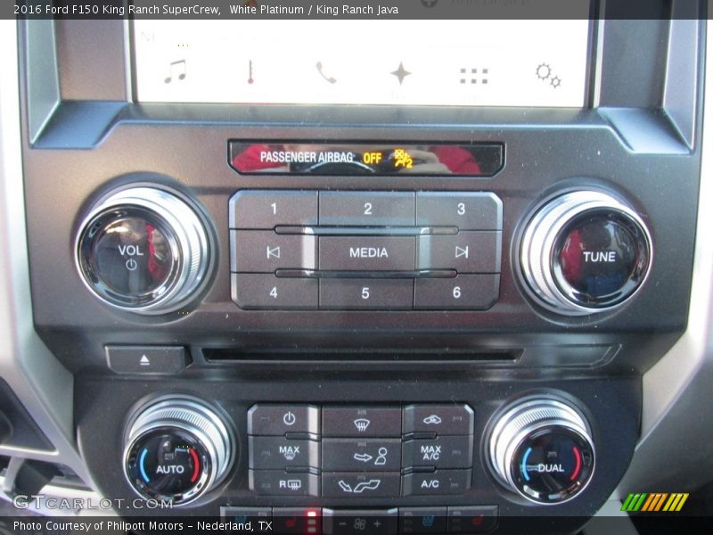 White Platinum / King Ranch Java 2016 Ford F150 King Ranch SuperCrew