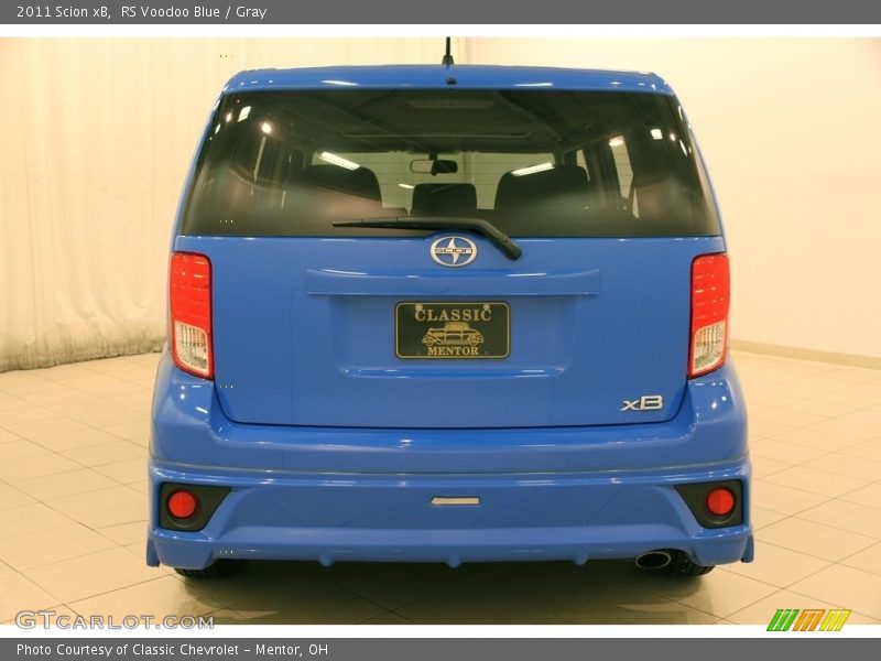 RS Voodoo Blue / Gray 2011 Scion xB