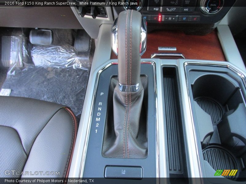 White Platinum / King Ranch Java 2016 Ford F150 King Ranch SuperCrew