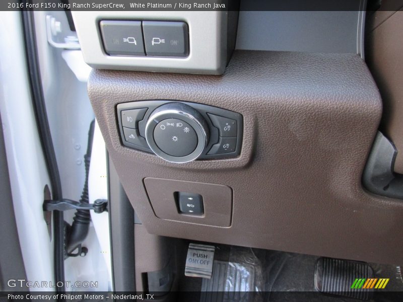 White Platinum / King Ranch Java 2016 Ford F150 King Ranch SuperCrew