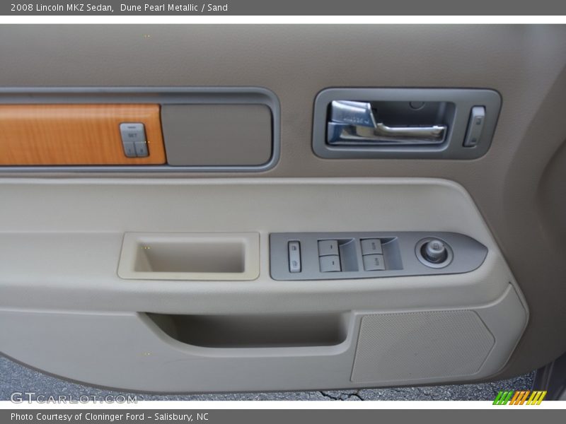 Dune Pearl Metallic / Sand 2008 Lincoln MKZ Sedan