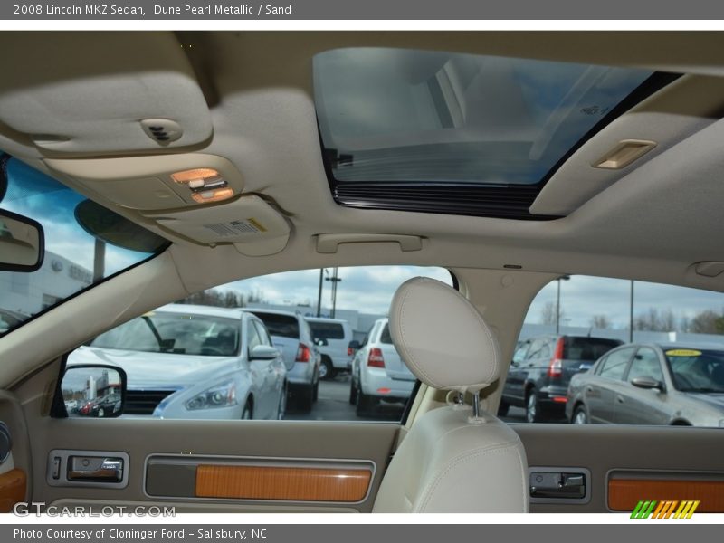 Dune Pearl Metallic / Sand 2008 Lincoln MKZ Sedan