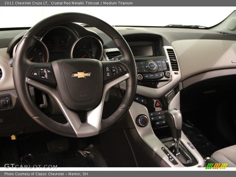 Dashboard of 2011 Cruze LT