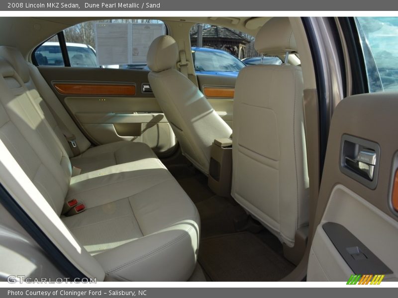 Dune Pearl Metallic / Sand 2008 Lincoln MKZ Sedan