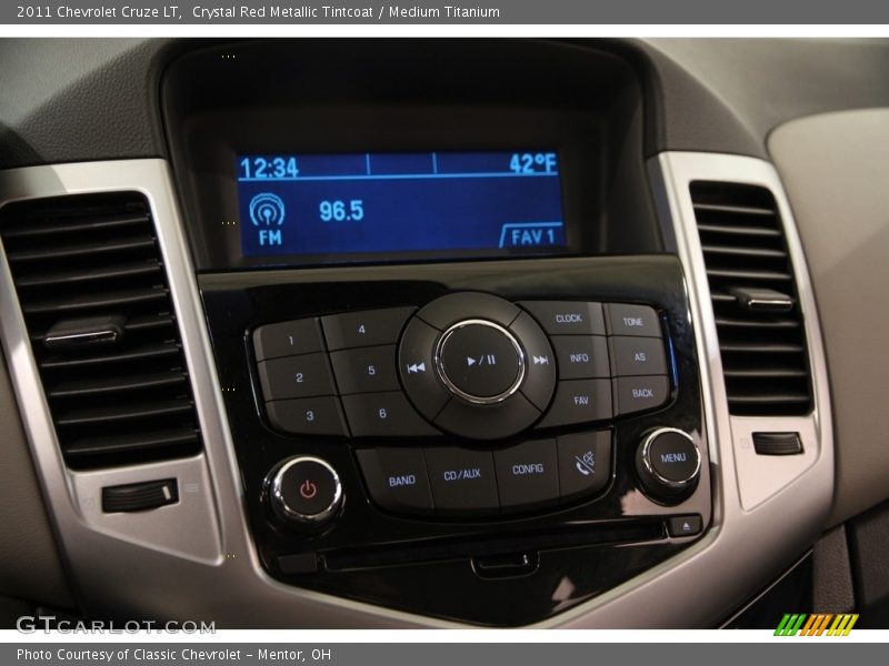 Controls of 2011 Cruze LT