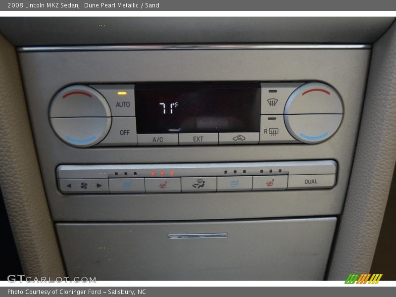 Dune Pearl Metallic / Sand 2008 Lincoln MKZ Sedan