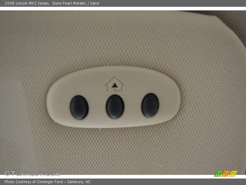 Dune Pearl Metallic / Sand 2008 Lincoln MKZ Sedan