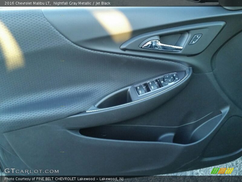 Nightfall Gray Metallic / Jet Black 2016 Chevrolet Malibu LT