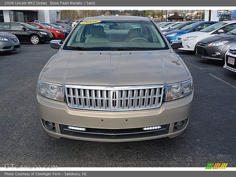 Dune Pearl Metallic / Sand 2008 Lincoln MKZ Sedan