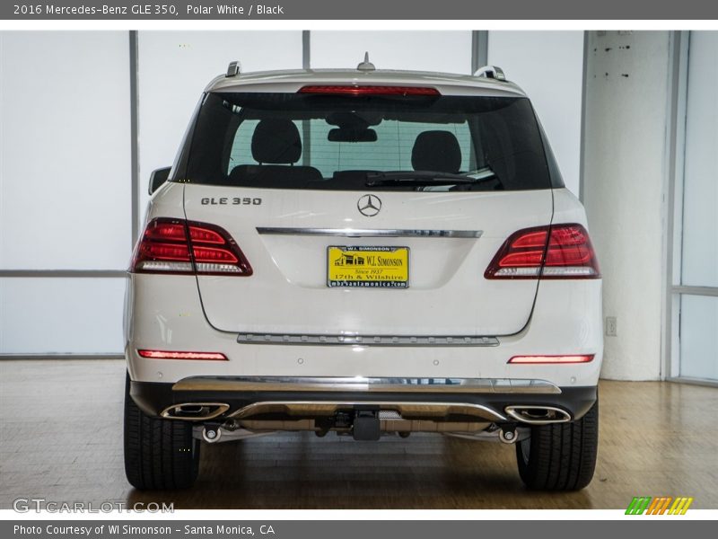 Polar White / Black 2016 Mercedes-Benz GLE 350