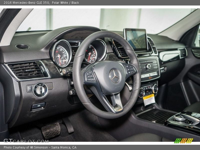 Polar White / Black 2016 Mercedes-Benz GLE 350