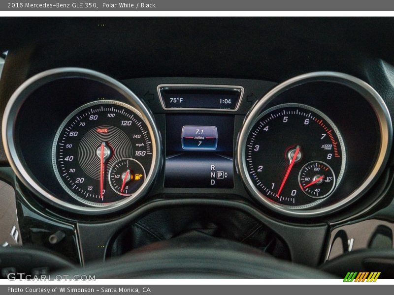 Polar White / Black 2016 Mercedes-Benz GLE 350