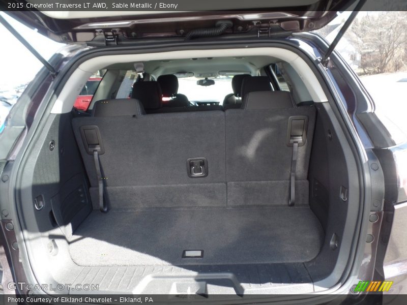 Sable Metallic / Ebony 2015 Chevrolet Traverse LT AWD