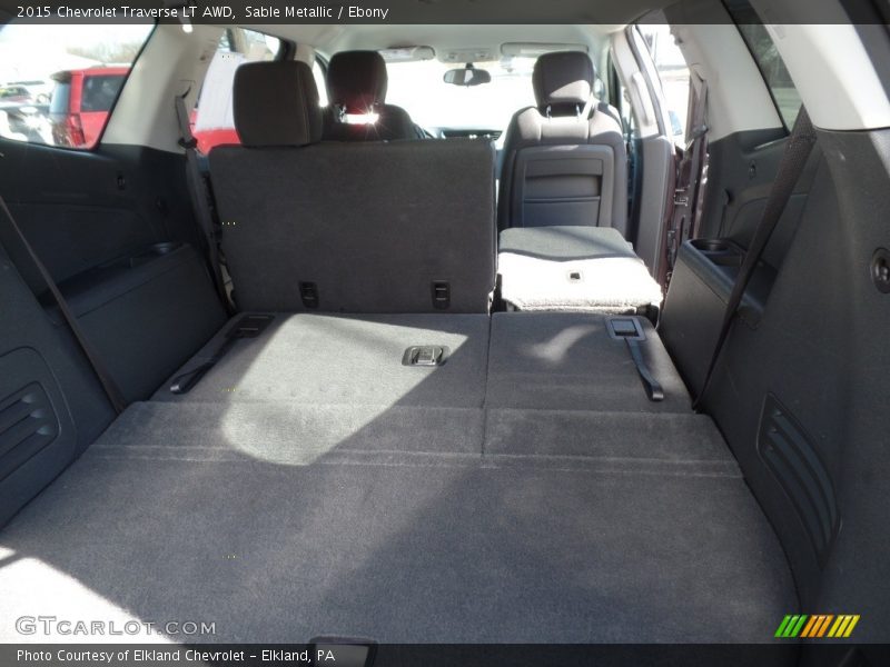 Sable Metallic / Ebony 2015 Chevrolet Traverse LT AWD