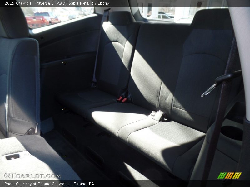 Sable Metallic / Ebony 2015 Chevrolet Traverse LT AWD