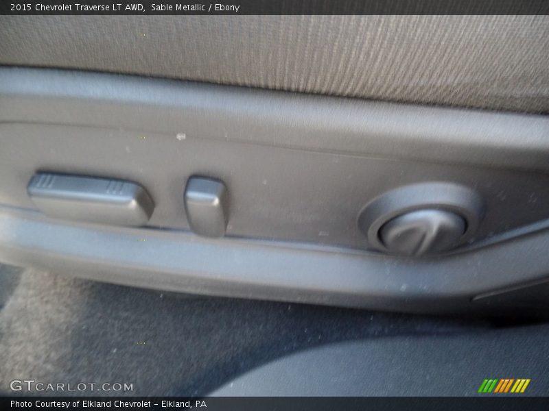 Sable Metallic / Ebony 2015 Chevrolet Traverse LT AWD