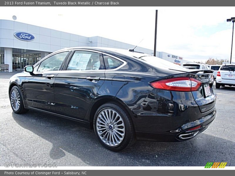 Tuxedo Black Metallic / Charcoal Black 2013 Ford Fusion Titanium