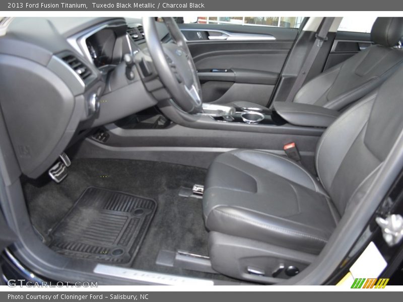 Tuxedo Black Metallic / Charcoal Black 2013 Ford Fusion Titanium