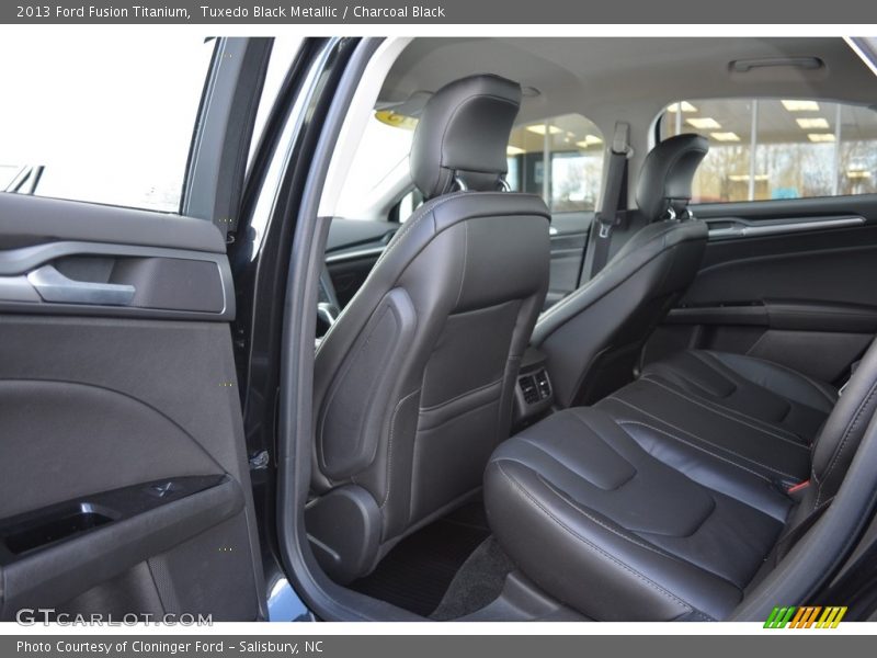 Tuxedo Black Metallic / Charcoal Black 2013 Ford Fusion Titanium
