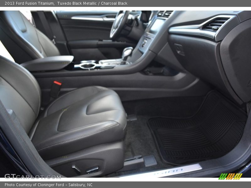 Tuxedo Black Metallic / Charcoal Black 2013 Ford Fusion Titanium