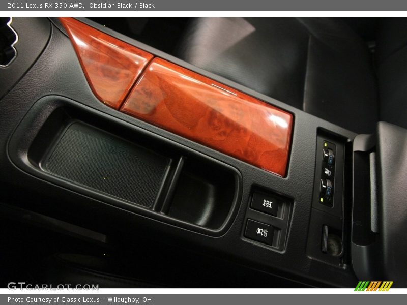 Obsidian Black / Black 2011 Lexus RX 350 AWD
