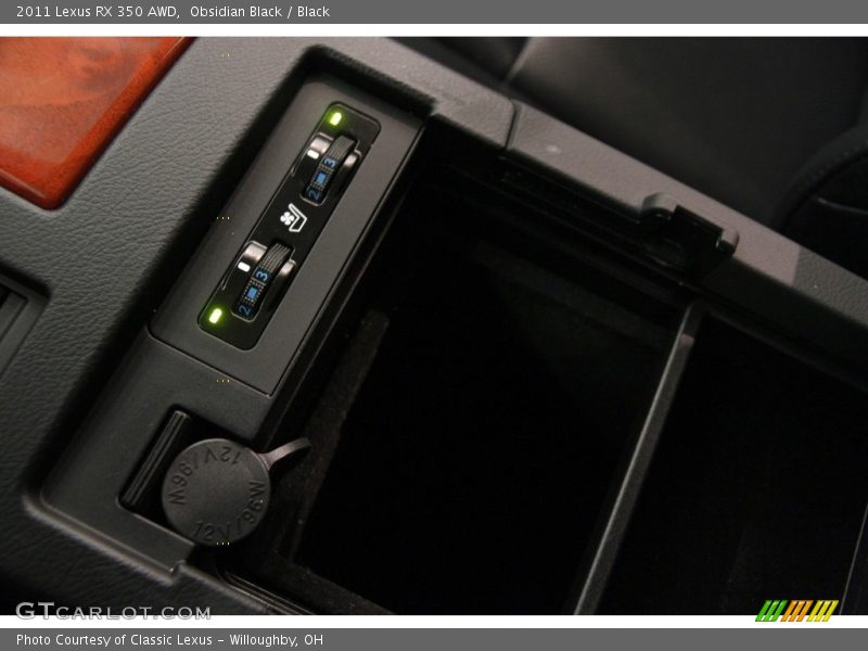 Obsidian Black / Black 2011 Lexus RX 350 AWD