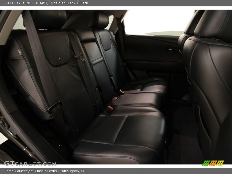 Obsidian Black / Black 2011 Lexus RX 350 AWD